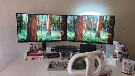 LG QHD 32 inch monitors (set of 2)
