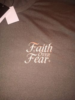5x Faith Over Fear Graphic T-Shirt