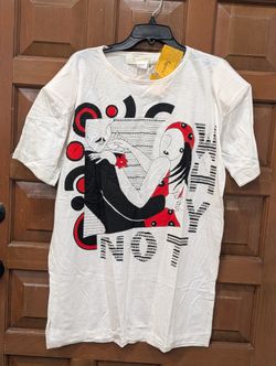 Vintage Imperial Fashion the PacSun "Between Love N Hate" Oversized T-Shirt women ONE Size