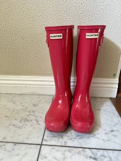 Hunter Original Gloss Big Kids Rainboot