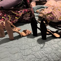 Two pairs Designer GUESS Heels 8 1/2