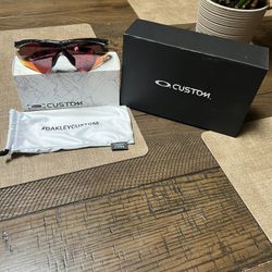 Custom Oakley Glasses With Angels Embroidery