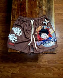 Civil Regime/One-Piece Collab Men's Mesh Shorts