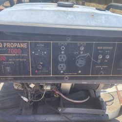 ETQ Propane/ Gas generator 