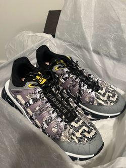 Versace Trigreca Sneakers Snake Print