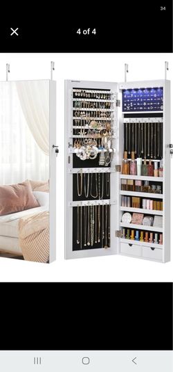 Brand New Jewelry Storage Mirror
