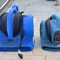 B-Air Vp 20 Commercial Air Mover / 3 spreed Air Mover carpet Dryer 