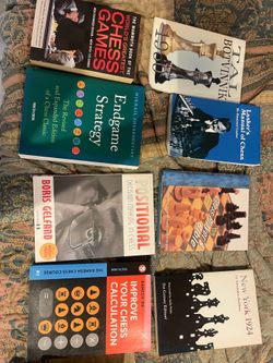 Chess books - all in great condition
