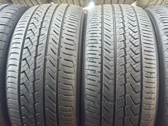 2 used tires 225/40r19 Yokohama 🤑free installation and balance ‼️👌