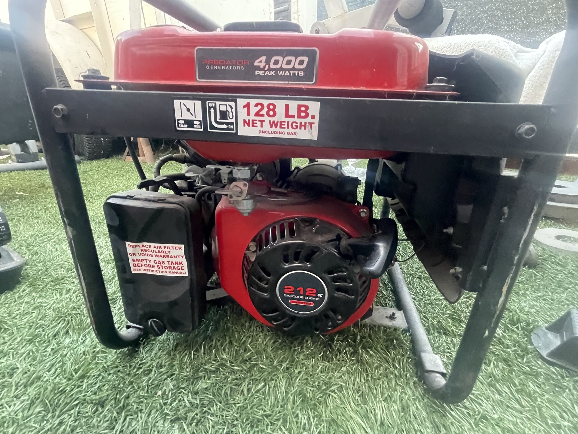 Predator 4,000 Generator
