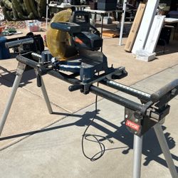 Ryobi Miter Saw And Stand