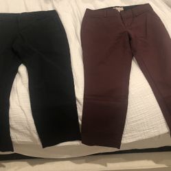 Banana Republic Martin 2P 2 Petite Cropped Ankle pants