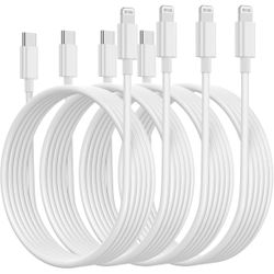 USB C to Lightning Cable [Apple MFi Certified] 4Pack 10FT iPhone Fast Charger Cable Compatible iPhone 14/14 Pro/14Pro Max/13/13 Pro/12/12 Pro/11/11 Pr