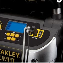 Stanley 1200 Peak Amp Jump Starter & Power Station with 120 PSI Compressor