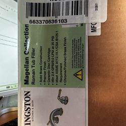 Tub Filler Faucet Kingston brass