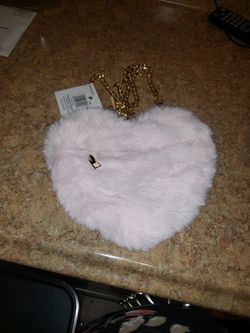 Valentine's Plush Heart Purse💗 Please Read Descriptions 