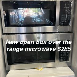 New Open Box Oven The Range Microwave 