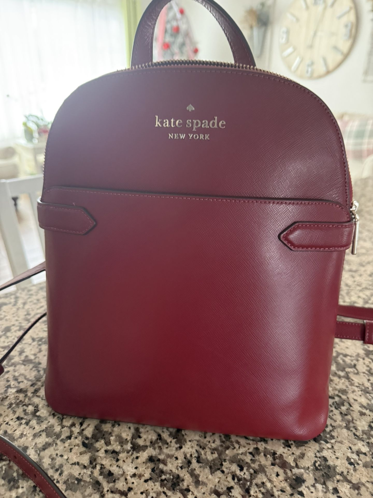 Kate Spade Staci Dome Backpack Kate Spade New York Staci Dome Medium Leather Backpack Bag  main image 2