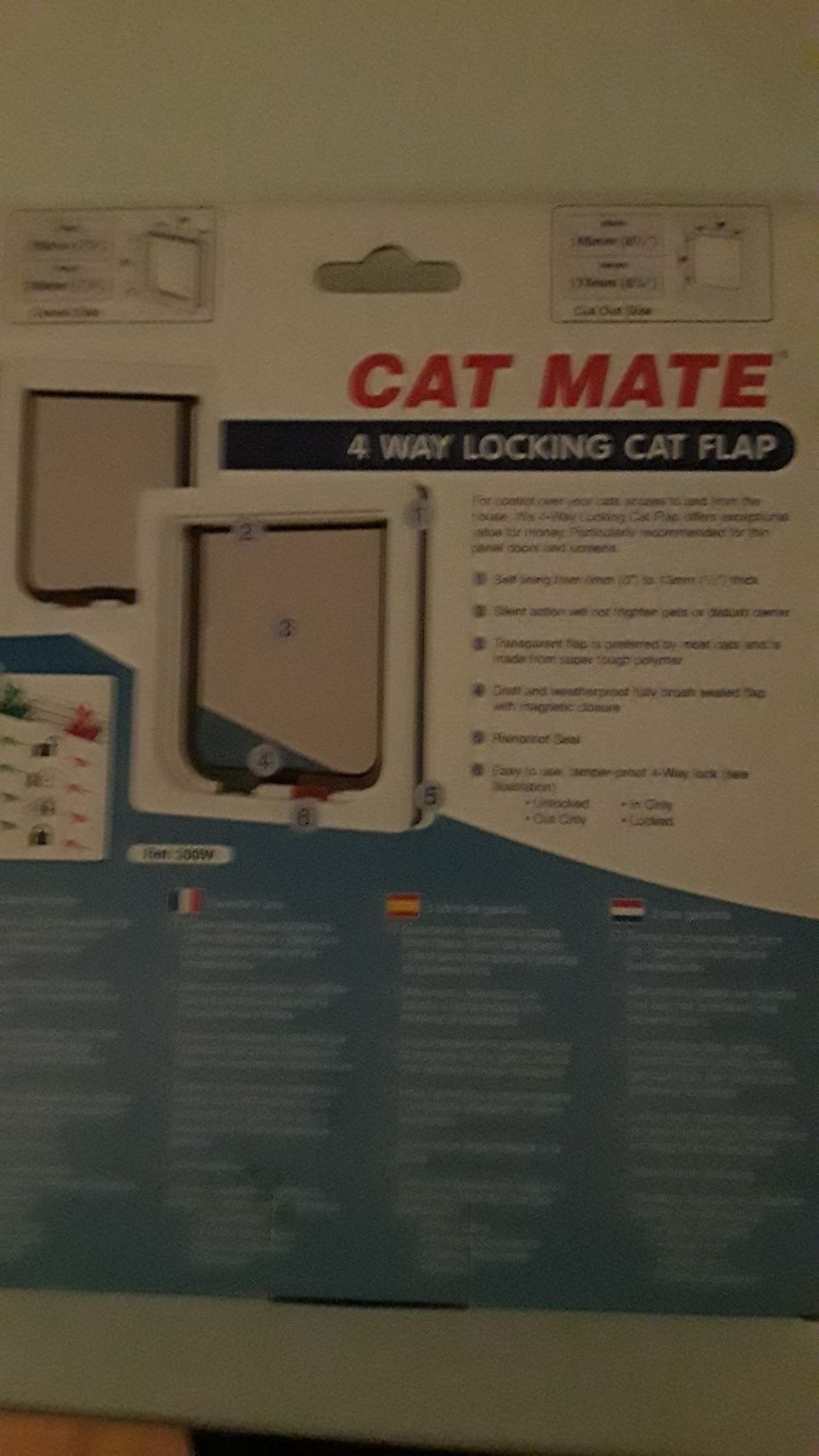 Cat Mate 4 way locking cat flap