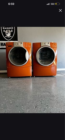 Kenmore washer and dryer.