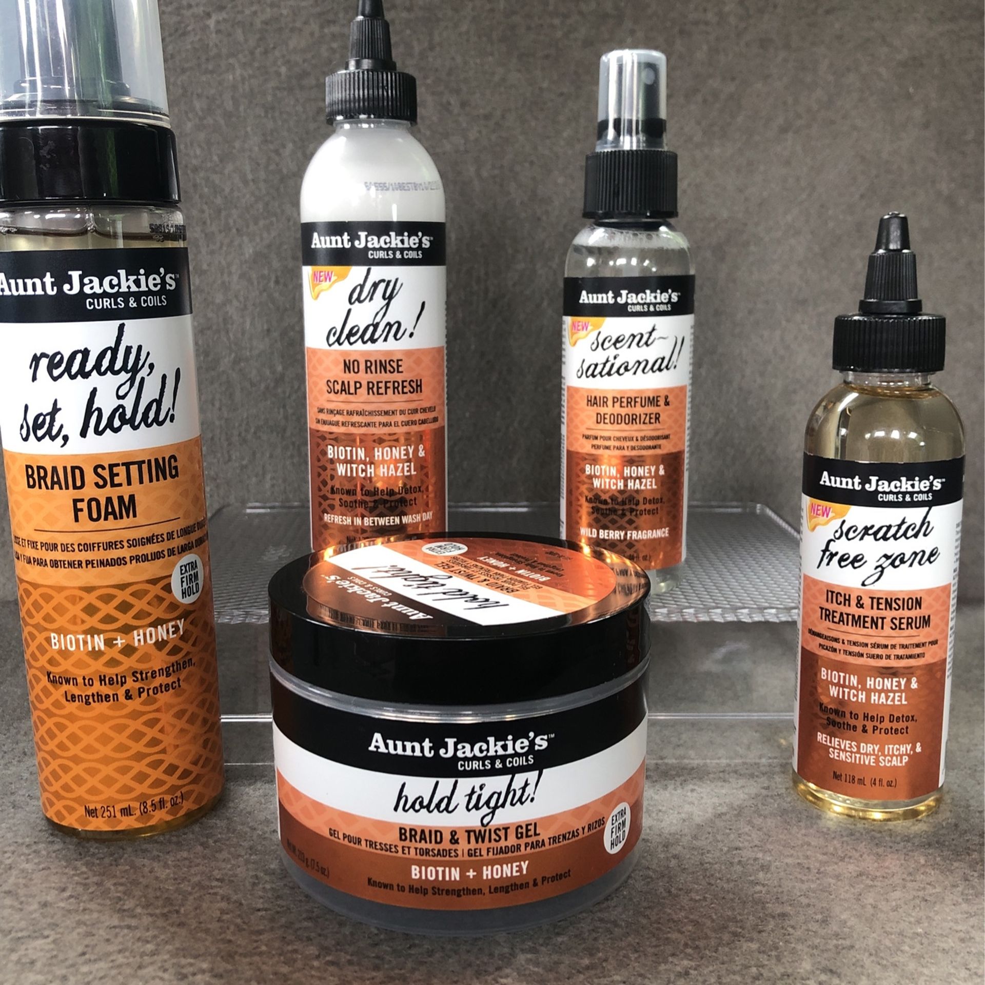 All Brand NEW! 🍯 Aunt Jackie’s Hair Care Products - Biotin+Honey