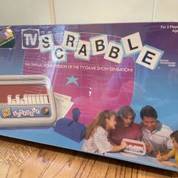 Vintage 1987 Selchow & Righter TV Scrabble Board Game- Brand New/Sealed- RARE! Condition is brand new/factory sealed! This very neat Vintage 1987 Selc