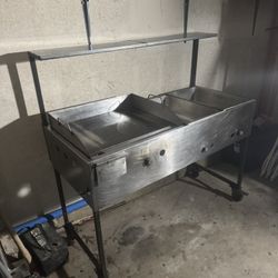 Flat Top Taco Cart 