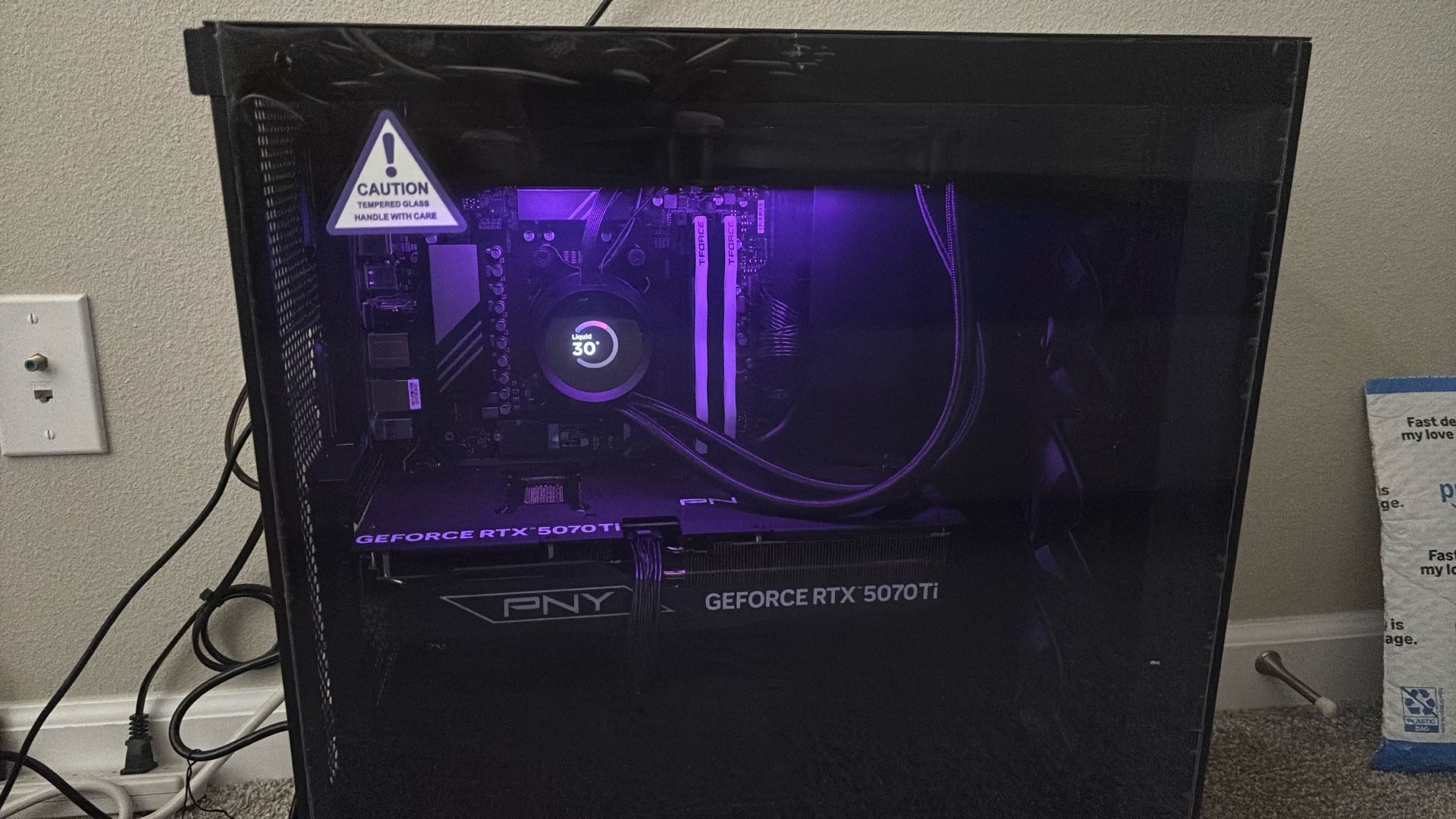 Nzxt Gaming Rig With RTX 5070ti Used For Only A Month!