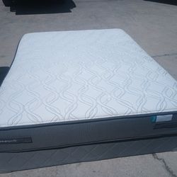 Sealy queen Mattress And Box Spring 