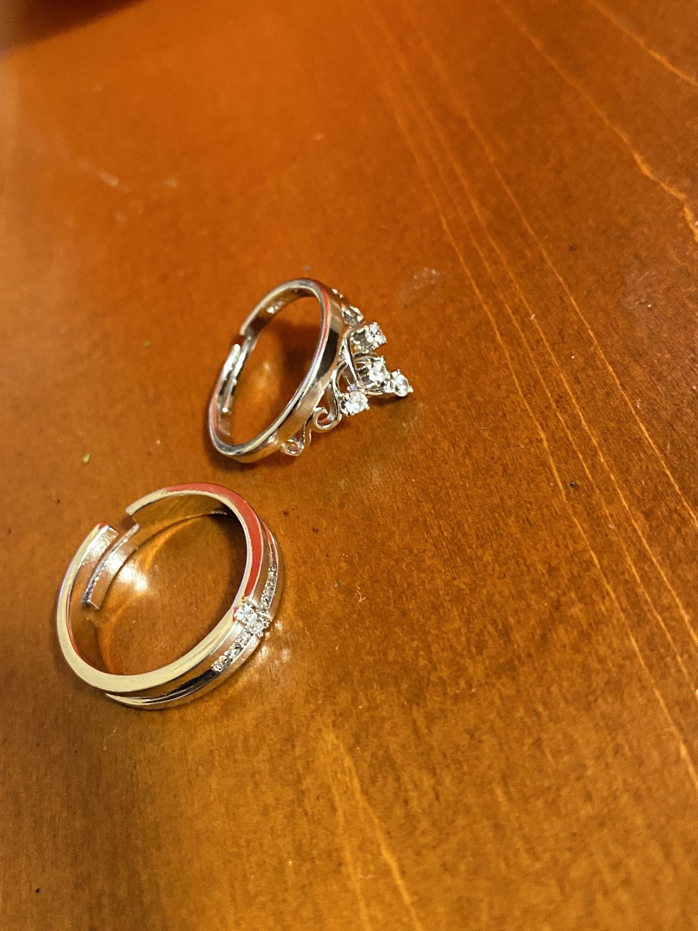 Promise Ring Silver 925, Cubic Zirconia Stone