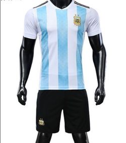 10 Adult Argentina Soccer Uniforms-Uniformes De Futbol