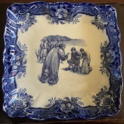 Vintage Porcelain Plate  Collectible 