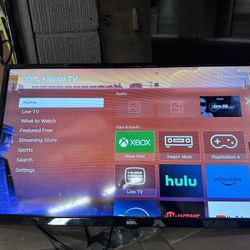Roky Smart  Tv 35 Inch (With Mount Wall )