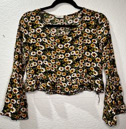 Floral Boho Top