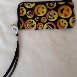 Emoji Wristlet Purse