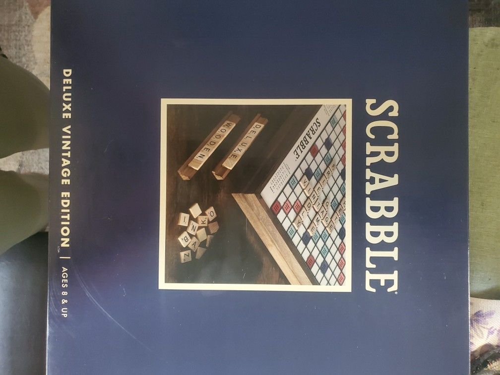 Scrabble Deluxe Vintage Edition