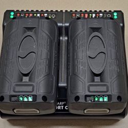 Snow Jow Battery - Snowblower - iBAT40XR Batteries + Dual Charger