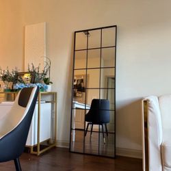 Free Delivery! Brand New 70”x26" Rectangular HD view, Shatter Proof, Aluminum Frame Standing Floor Mirror 