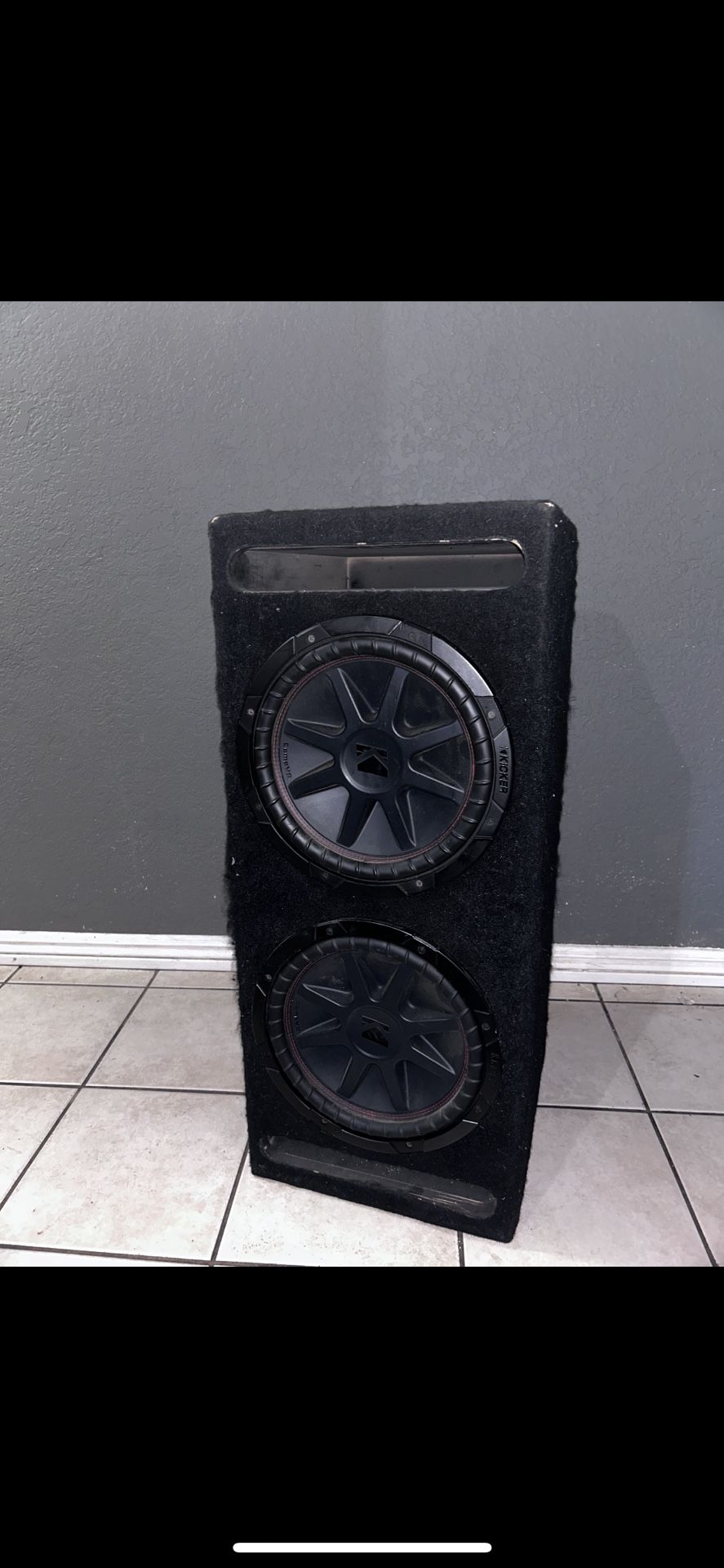 12” Subwoofers Kickers CompVR
