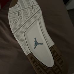Nike Air Jordan 4 Retro SE 'Sail Blue' trainers 12w never been worn before.