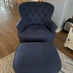 Chair And Ottoman
