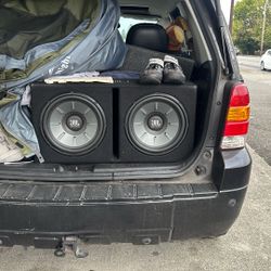 1000 Watt JBL speakers 