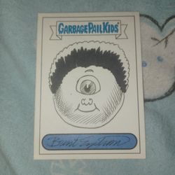 2013 Garbage Pail Kids Rare Sketch Card Make Offer