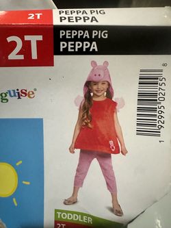 Peppa Pig Toddler Halloween Costume Size 2T