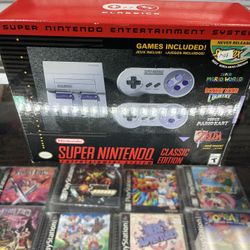 Super Nintendo Classic $200 Gamehogs 11am-7pm