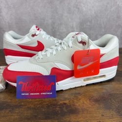 Nike Air Max 1 OG Anniversary Red 2017 Restock Pair Size 13 908375-103 Men’s Shoes Rare