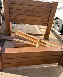 Queen bed frame