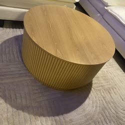 New Wooden Coffee Table w/Storage 