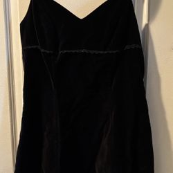 Black Velour Dress by Guess size 11