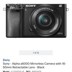 Sony A 6000